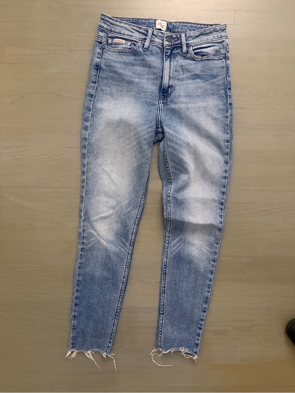 Calvin Klein Vintage Light Wash Women's High-Rise Skinny Jeans Size 28